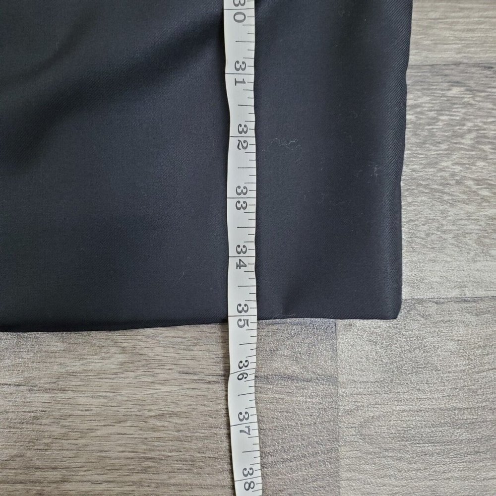 J Crew Dress Womens 0 Petites Black Wool Sheath 3/4 Sleeves Classic Cocktail - Picture 13 of 13